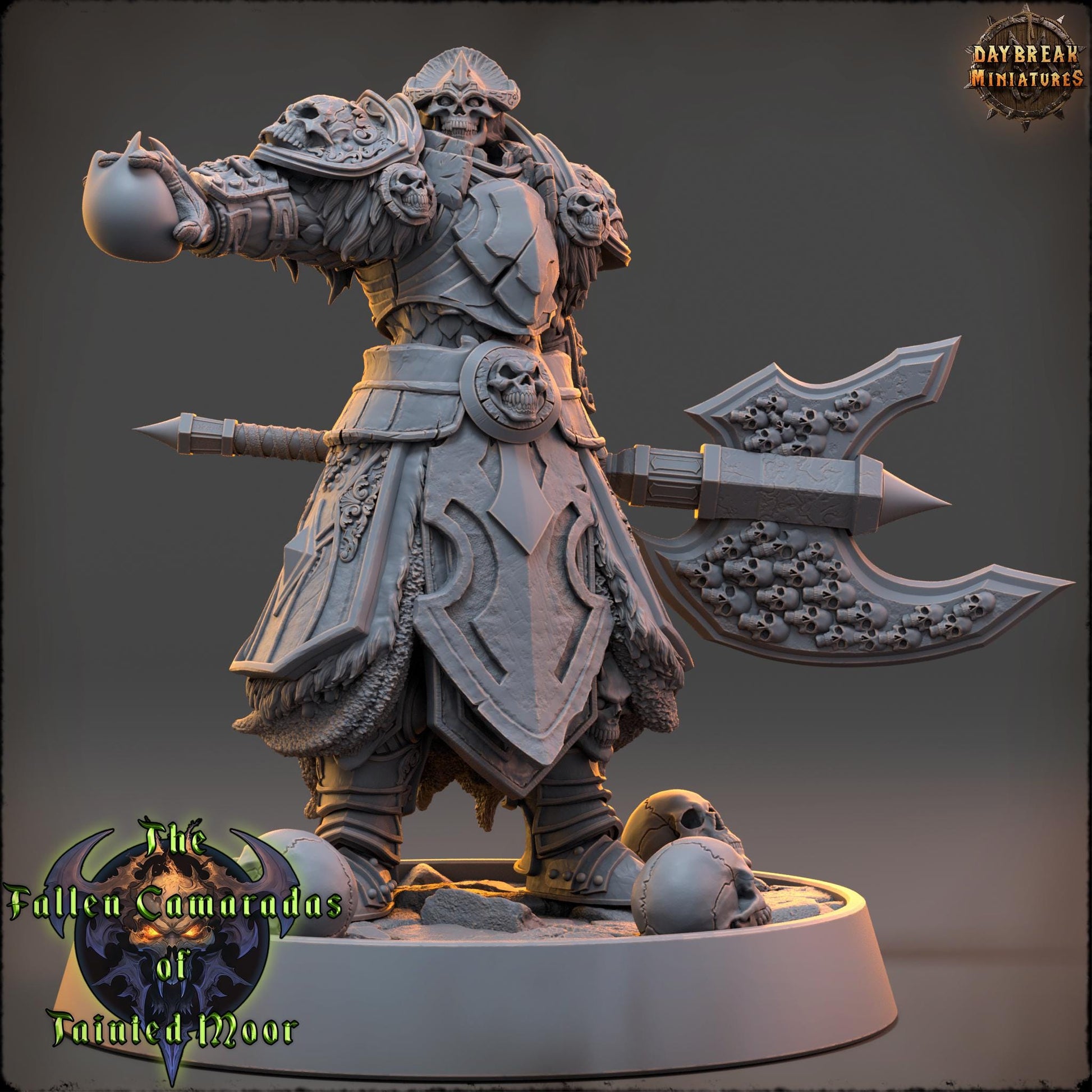 Undead Skeleton Pale Lord Kraven | DayBreak Miniatures | Compatible with D&D/AOS | Fantasy | Tabletop