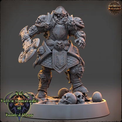 Undead Skeleton Spectral Overseer | DayBreak Miniatures | Compatible with D&D/AOS | Fantasy | Tabletop