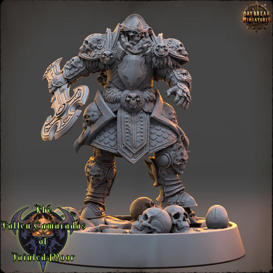 Undead Skeleton Spectral Overseer | DayBreak Miniatures | Compatible with D&D/AOS | Fantasy | Tabletop