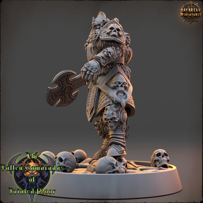 Undead Skeleton Spectral Overseer | DayBreak Miniatures | Compatible with D&D/AOS | Fantasy | Tabletop