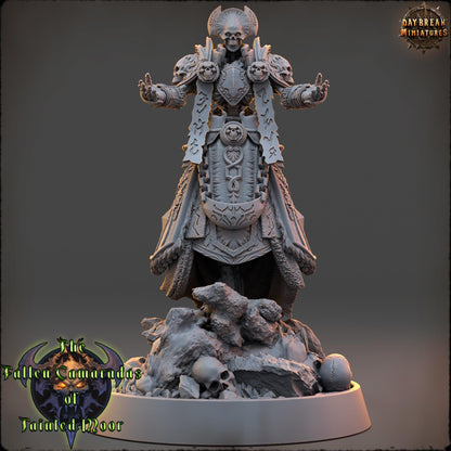 Undead Skeleton Death Priest | DayBreak Miniatures | Compatible with D&D/AOS | Fantasy | Tabletop