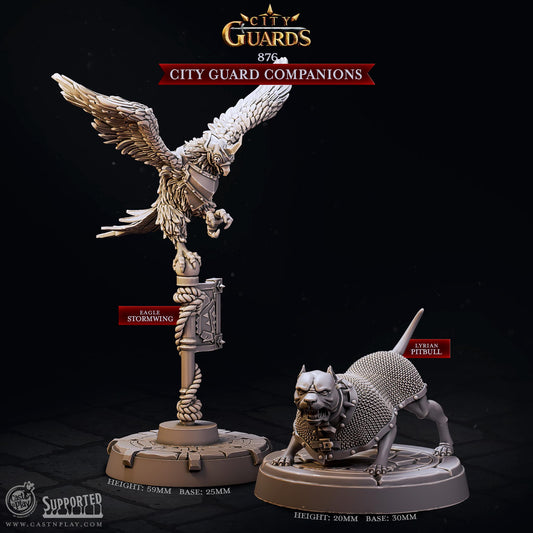 City Guard Companions | CastnPlay | Compatible with D&D/AoS | Fantasy