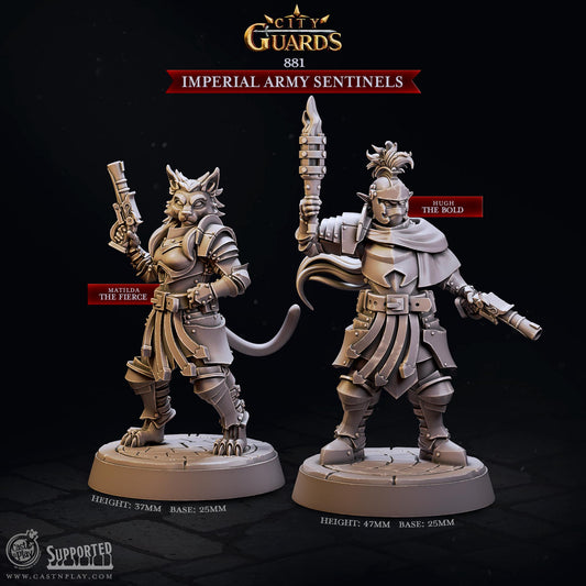 Imperial Sentinels | CastnPlay | Compatible with D&D/AoS | Fantasy