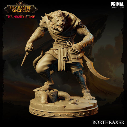 Wererat Rorthraxer | Primal Collectibles | Compatible with D&D/AoS | Fantasy