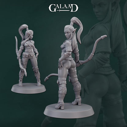 Ranger Warband | Galaad Miniatures | Compatible with D&D/AoS | Fantasy | Tabletop RPG