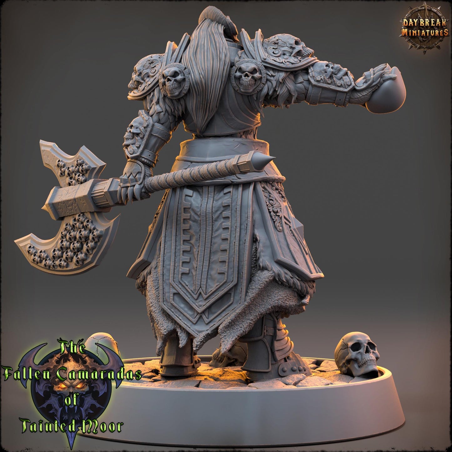 Undead Skeleton Pale Lord Kraven | DayBreak Miniatures | Compatible with D&D/AOS | Fantasy | Tabletop