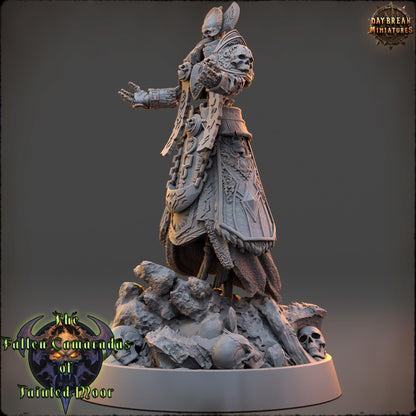 Undead Skeleton Death Priest | DayBreak Miniatures | Compatible with D&D/AOS | Fantasy | Tabletop