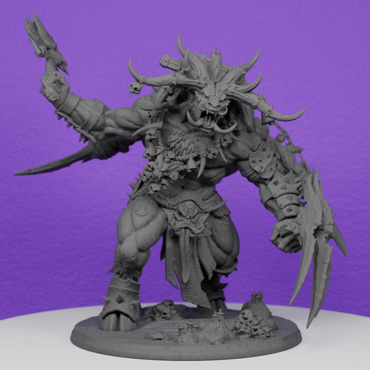 Beastmen Aberration Vorrkarn | Artisan Guild Miniatures | Compatible with D&D/AoS | Fantasy | Tabletop RPG