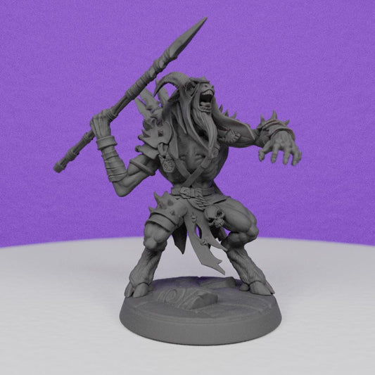Beastmen Gobor Warrior | Artisan Guild Miniatures | Compatible with D&D/AoS | Fantasy | Tabletop RPG