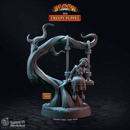 Creepy Puppet | CastnPlay | Compatible with D&D/AoS | Fantasy | Tabletop RPG