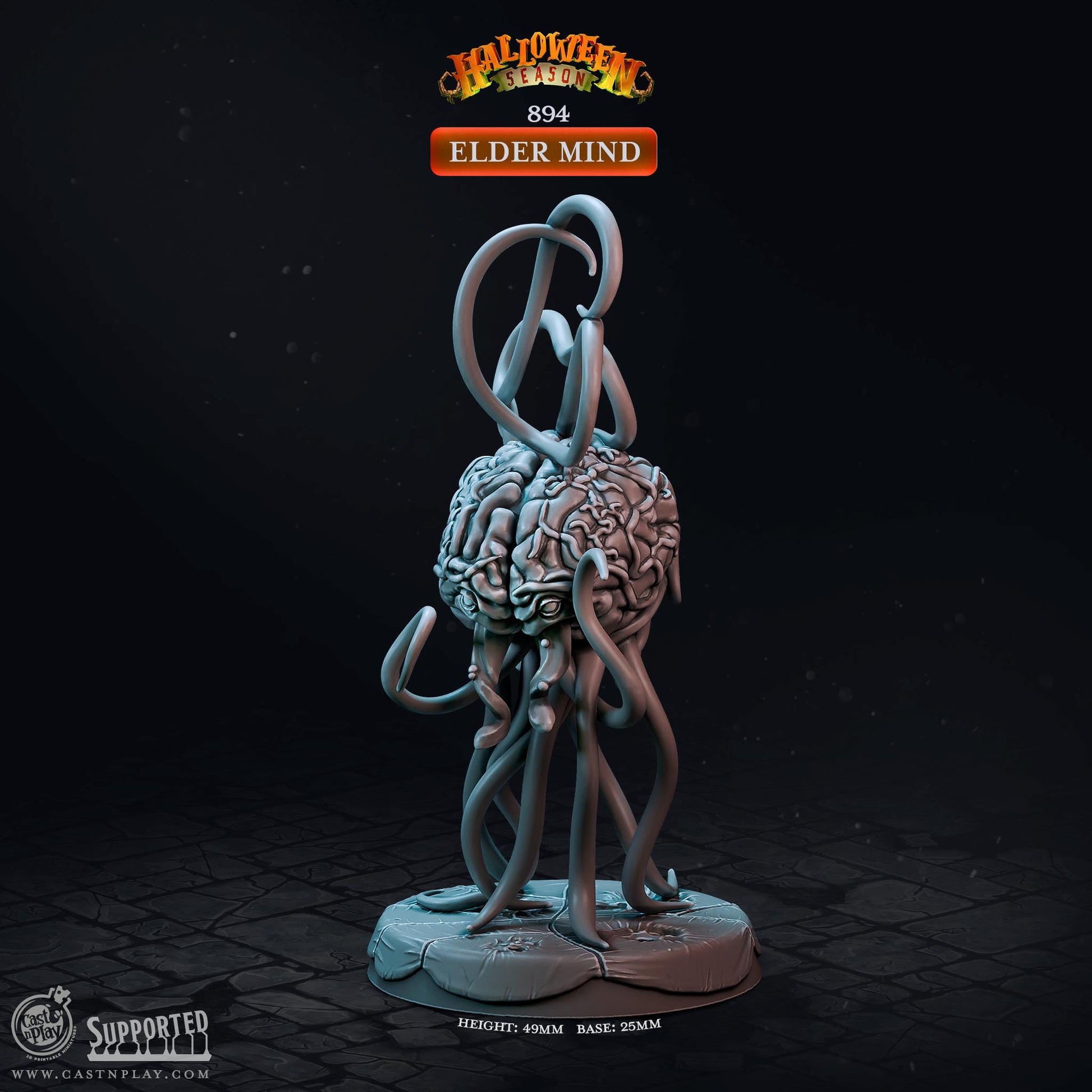 Elder Mind | CastnPlay | Compatible with D&D/AoS | Fantasy | Tabletop RPG