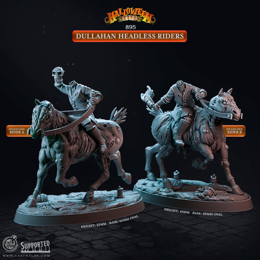 Dullahan Headless Rider | CastnPlay | Compatible with D&D/AoS | Fantasy | Tabletop RPG