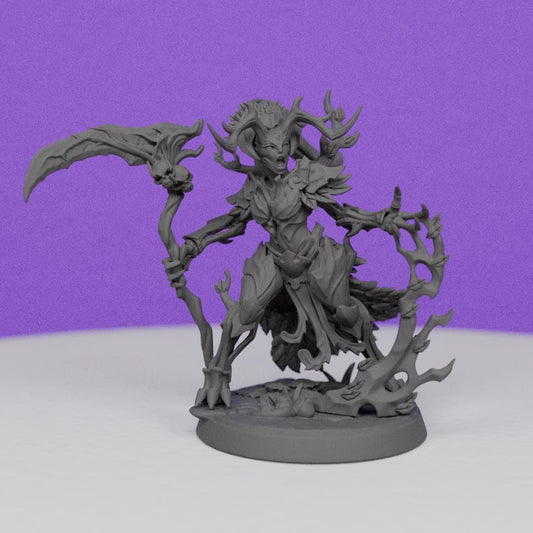 Barkwraith Spriggans Feydris Enchantress | Artisan Guild Miniatures | Compatible with D&D/AoS | Fantasy | Tabletop RPG