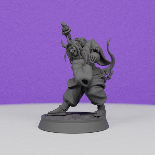 Eternal Shaolin Monk Jin | CastnPlay | Compatible with D&D/AoS | Fantasy | Tabletop RPG
