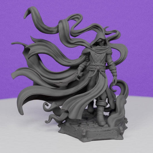 Shadow Assassin Meskor | TPK Lab | Compatible with D&D/AoS | Fantasy | Tabletop RPG