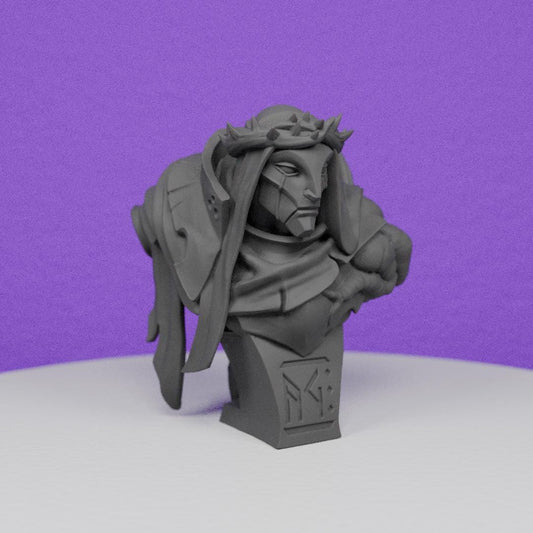 Fallen Saint Mordentus Bust | Artisan Guild | Compatible with D&D/AoS | Fantasy