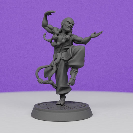 Eternal Shaolin Monk Hu | CastnPlay | Compatible with D&D/AoS | Fantasy | Tabletop RPG