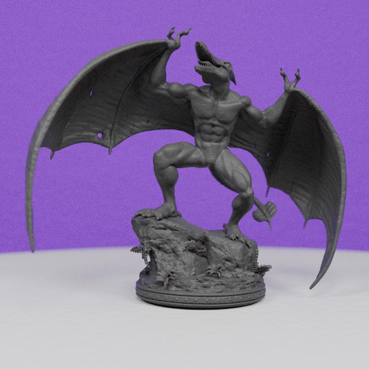 Dinosaur Warrior Pterrax | Primal Collectibles | Compatible with D&D/AoS | Fantasy