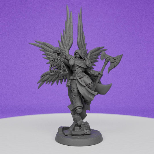 Lady Giustizia | Artisan Guild Miniatures | Compatible with D&D/AoS | Fantasy | Tabletop RPG