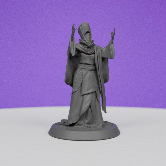 Dunnari ZahraAl'Nu Priest | Rescale Miniatures | Compatible with D&D/AoS | Fantasy | Tabletop RPG