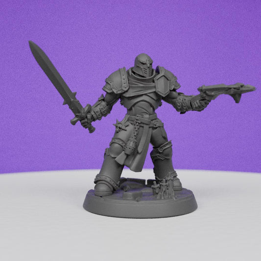 Malakim Vindicator | Artisan Guild Miniatures | Compatible with D&D/AoS | Fantasy | Tabletop RPG