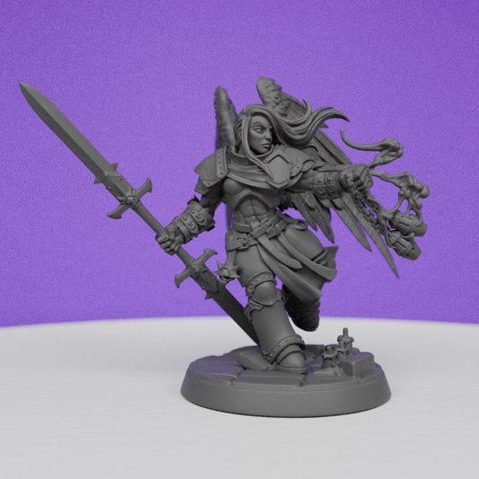 Malakim Vindicator | Artisan Guild Miniatures | Compatible with D&D/AoS | Fantasy | Tabletop RPG