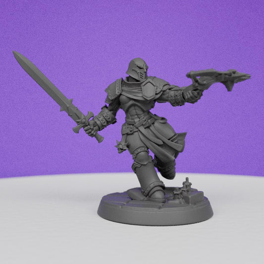 Malakim Vindicator | Artisan Guild Miniatures | Compatible with D&D/AoS | Fantasy | Tabletop RPG