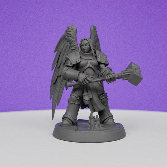 Malakim Vindicator | Artisan Guild Miniatures | Compatible with D&D/AoS | Fantasy | Tabletop RPG