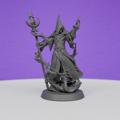 Elf Wizard | Galaad Miniatures | Compatible with D&D/AoS | Fantasy | Tabletop RPG