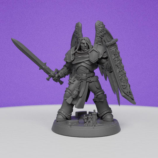 Malakim Vindicator | Artisan Guild Miniatures | Compatible with D&D/AoS | Fantasy | Tabletop RPG