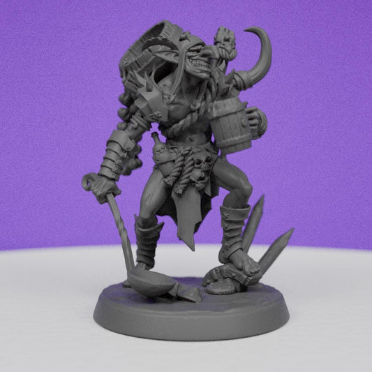 Hobgoblin Hobgrog the Brewmaster | Artisan Guild Miniatures | Compatible with D&D/AoS | Fantasy | Tabletop RPG