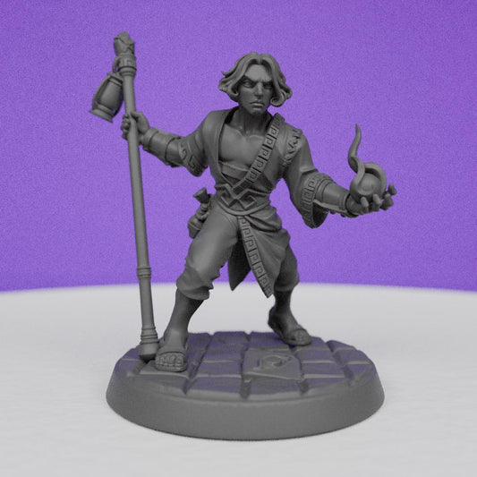 Pargos Young Scholar of Mythos | Artisan Guild Miniatures | Compatible with D&D/AoS | Fantasy | Tabletop RPG