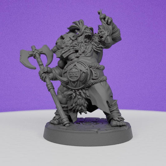 Northwind Vikings Big Old Orc | CastnPlay | Compatible with D&D/AoS | Fantasy | Tabletop RPG