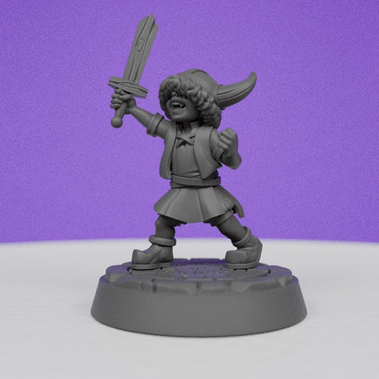 Northwind Vikings Boy with Sword | CastnPlay | Compatible with D&D/AoS | Fantasy | Tabletop RPG
