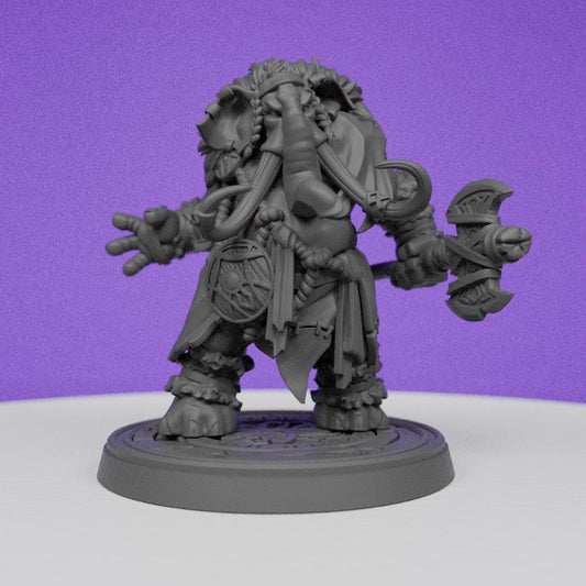 Northwind Vikings Elephant Folk | CastnPlay | Compatible with D&D/AoS | Fantasy | Tabletop RPG