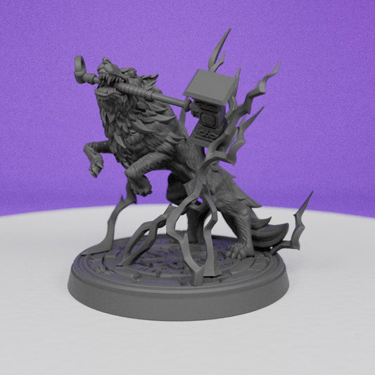 Northwind Vikings Nordic Thunderwolf | CastnPlay | Compatible with D&D/AoS | Fantasy | Tabletop RPG