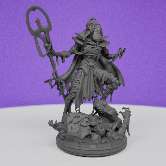 Sorcerer King Seth Ma | Primal Collectibles | Compatible with D&D/AoS | Fantasy