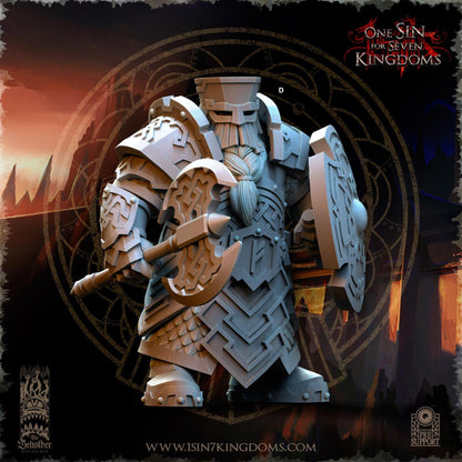 Dwarven Kingdoms Legion of the Ancient Command | The Beholder Miniatures | Compatible with D&D/AoS | Fantasy | Tabletop RPG