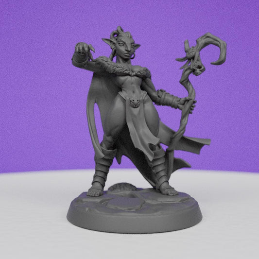 Hobgoblin Grenia the Shaman | Artisan Guild Miniatures | Compatible with D&D/AoS | Fantasy | Tabletop RPG