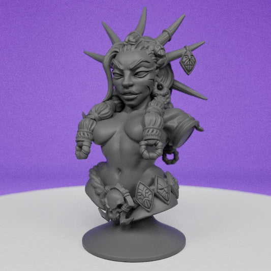 Blood Prietess of Duum Bust | Artisan Guild | Compatible with D&D/AoS | Fantasy