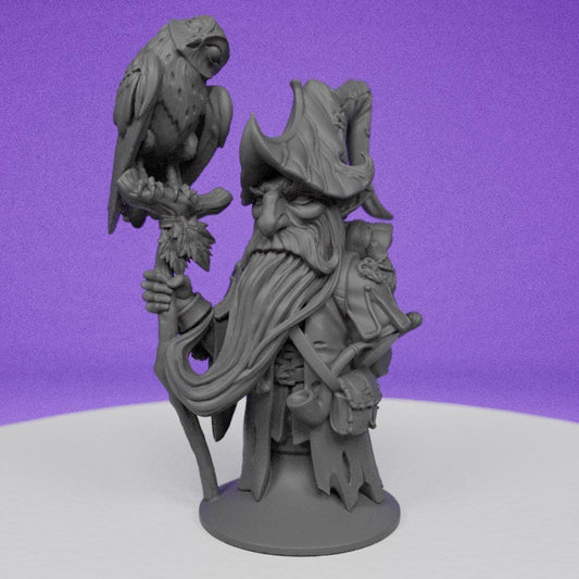 Baggo Elderleaf Lurikeen Bust | Artisan Guild | Compatible with D&D/AoS | Fantasy