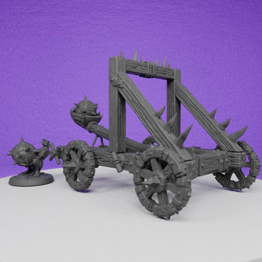Hobgoblin Catapult | Artisan Guild Miniatures | Compatible with D&D/AoS | Fantasy | Tabletop RPG