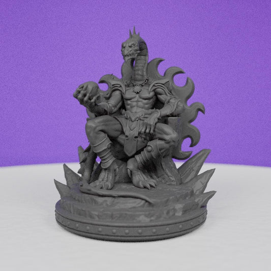 Sorcerer King Draqiroth | Primal Collectibles | Compatible with D&D/AoS | Fantasy