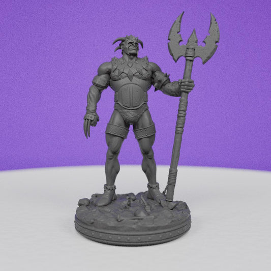 Wasteland Warrior Abdar | Primal Collectibles | Compatible with D&D/AoS | Fantasy