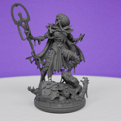 Sorcerer King Seth Ma | Primal Collectibles | Compatible with D&D/AoS | Fantasy
