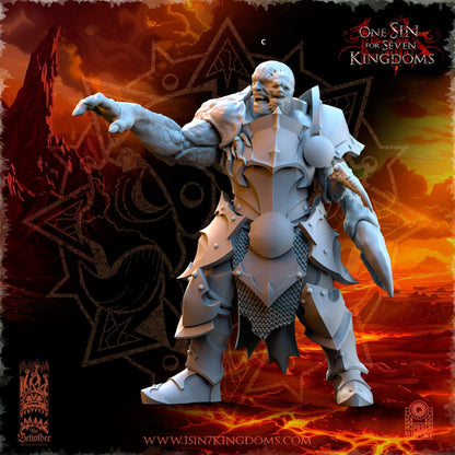 Realms of Mayhem Tainted Warriors | The Beholder Miniatures | Compatible with D&D/AoS | Fantasy | Tabletop RPG