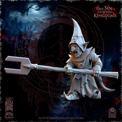 Black Horde Goblin Trebuchet | The Beholder Miniatures | Compatible with D&D/AoS | Fantasy | Tabletop RPG