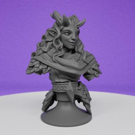 Female Anima Hervera Lurikeen Bust | Artisan Guild | Compatible with D&D/AoS | Fantasy