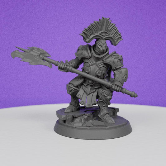 Knights of Lionheart Champion | Lord of War Miniatures | Compatible with D&D/AoS | Fantasy | Tabletop RPG