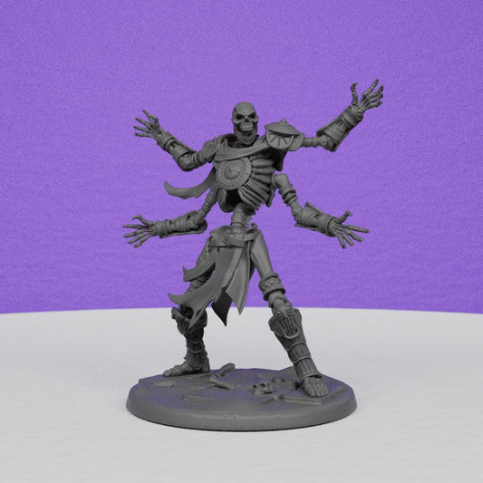 Skeletal Nephilim | Artisan Guild Miniatures | Compatible with D&D/AoS | Fantasy | Tabletop RPG